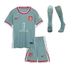 Kid's Atletico Madrid Away Soccer Jersey Kit(Jersey+Shorts+Socks) 2024/25 - Soccerdeal