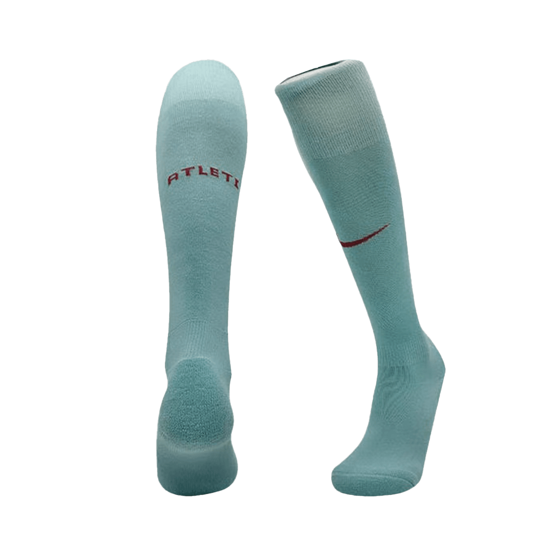 Kid's Atletico Madrid Away Soccer Jersey Kit(Jersey+Shorts+Socks) - Soccerdeal