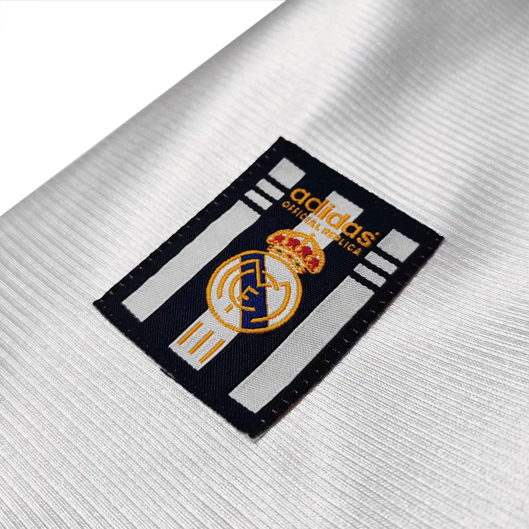 Retro RAUL #7 1999/00 Real Madrid Home Soccer Jersey - Soccerdeal