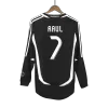 Retro RAUL #7 2006/07 Real Madrid Away Long Sleeve Soccer Jersey - Soccerdeal