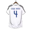 Retro SERGIO RAMOS #4 2006/07 Real Madrid Home Soccer Jersey - Soccerdeal