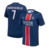 KVARATSKHELIA #7 PSG Home Soccer Jersey 2024/25 - Soccerdeal