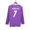 Retro RONALDO #7 2016/17 Real Madrid Away Long Sleeve Soccer Jersey - Soccerdeal