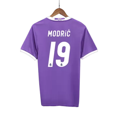 Retro MODRIĆ #19 2016/17 Real Madrid Away Soccer Jersey - Soccerdeal