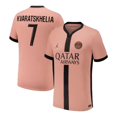 KVARATSKHELIA #7 PSG Third Away Soccer Jersey 2024/25 - Soccerdeal