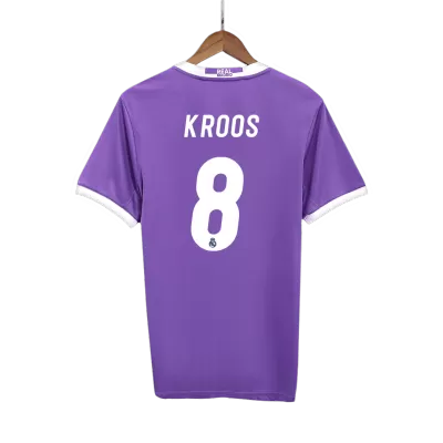 Retro KROOS #8 2016/17 Real Madrid Away Soccer Jersey - Soccerdeal