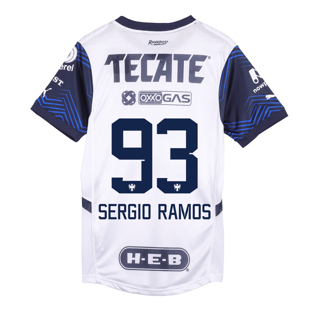 Authentic SERGIO RAMOS #93 Monterrey Away Soccer Jersey - Soccerdeal