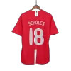 Retro SCHOLES #18 2007/08 Manchester United Home Soccer Jersey- UCL Final - Soccerdeal