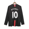 Retro ROONEY #10 2007/08 Manchester United Away Long Sleeve Soccer Jersey - Soccerdeal