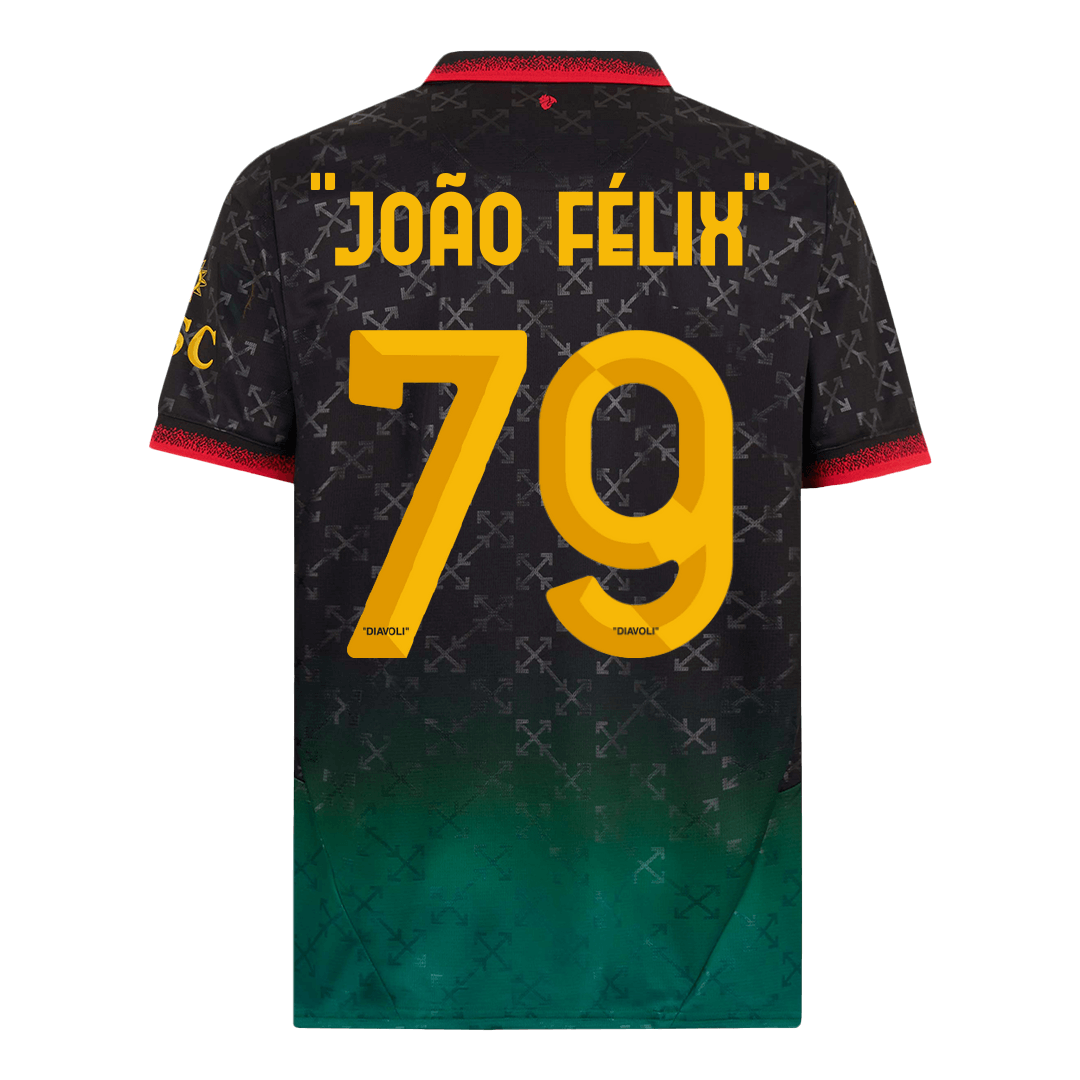 "JOÃO FÉLIX" #79 AC Milan Fourth Away Soccer Jersey - Soccerdeal