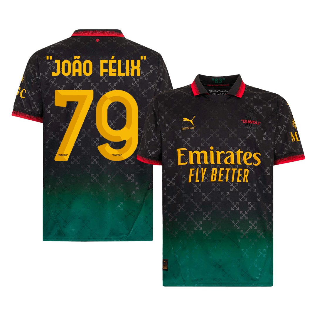 "JOÃO FÉLIX" #79 AC Milan Fourth Away Soccer Jersey - Soccerdeal