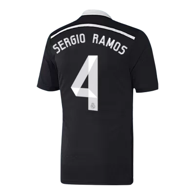 Retro SERGIO RAMOS #4 2014/15 Real Madrid Third Away Soccer Jersey - Soccerdeal