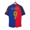 Retro KLUIVERT #9 1999/00 Barcelona Home Soccer Jersey - 100th Anniversary - Soccerdeal