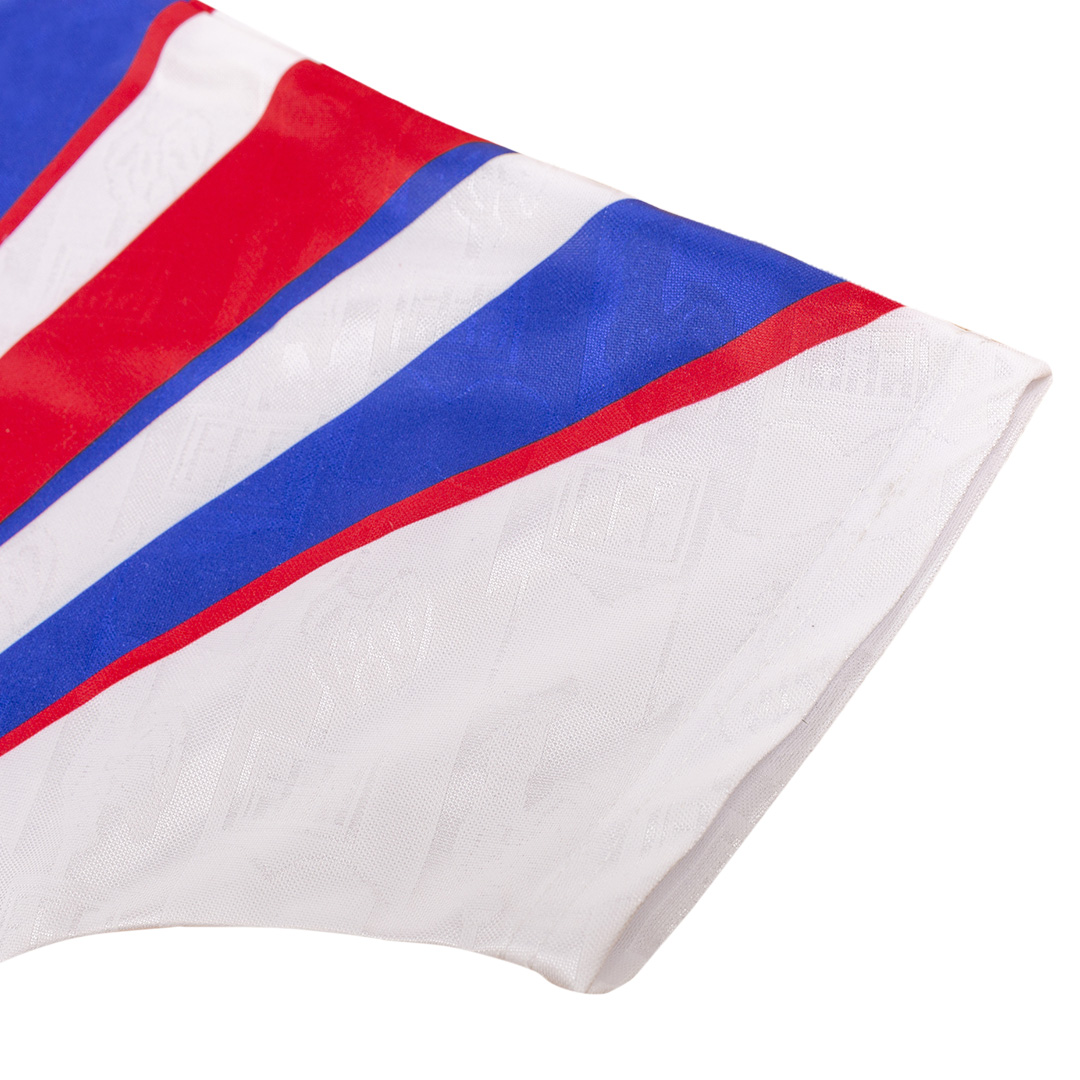 Retro 1996 France Away Soccer Jersey - Soccerdeal