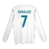 Retro RONALDO #7 2017/18 Real Madrid Home Long Sleeve Soccer Jersey - Soccerdeal