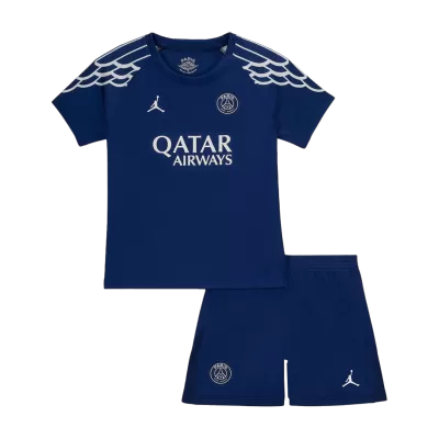 Kid's PSG Fourth Away Soccer Jersey Kit(Jersey+Shorts) 2024/25 - Soccerdeal