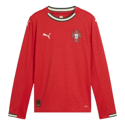 Portugal Home Long Sleeve Soccer Jersey 2025 - Soccerdeal