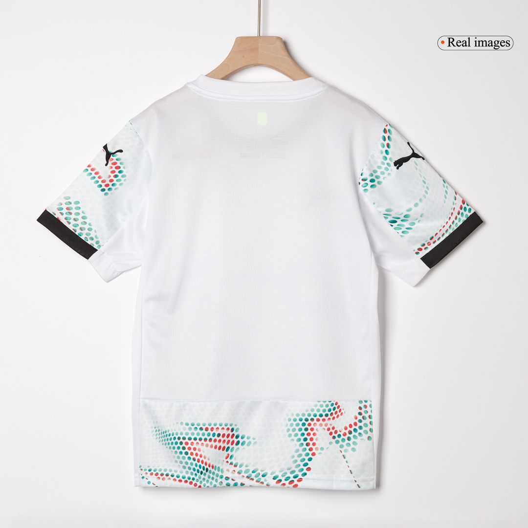 Kid's Portugal Away Soccer Jersey Kit(Jersey+Shorts) 2025 - Soccerdeal