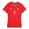 Women's RONALDO #7 Portugal Home Soccer Jersey 2025 - Soccerdeal