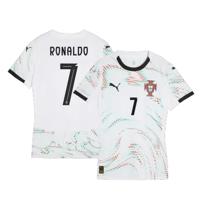 Women's RONALDO #7 Portugal Away Soccer Jersey 2025 - Soccerdeal