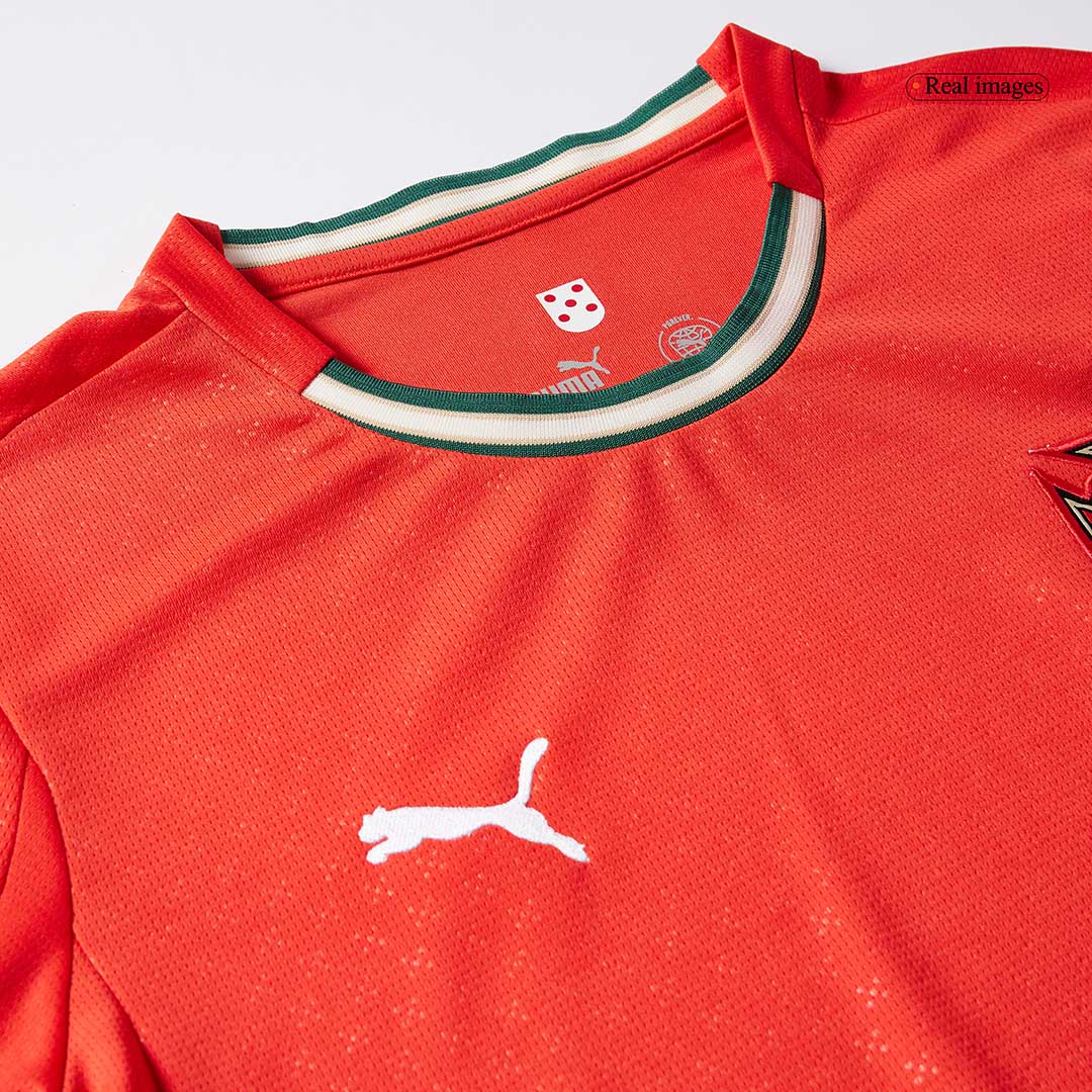 RONALDO #7 Portugal Home Long Sleeve Soccer Jersey 2025 - Soccerdeal