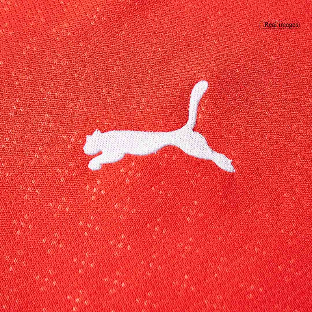 RONALDO #7 Portugal Home Long Sleeve Soccer Jersey 2025 - Soccerdeal