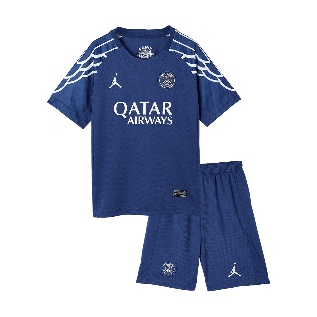 Kid's PSG Fourth Away Soccer Jersey Kit(Jersey+Shorts) - Soccerdeal