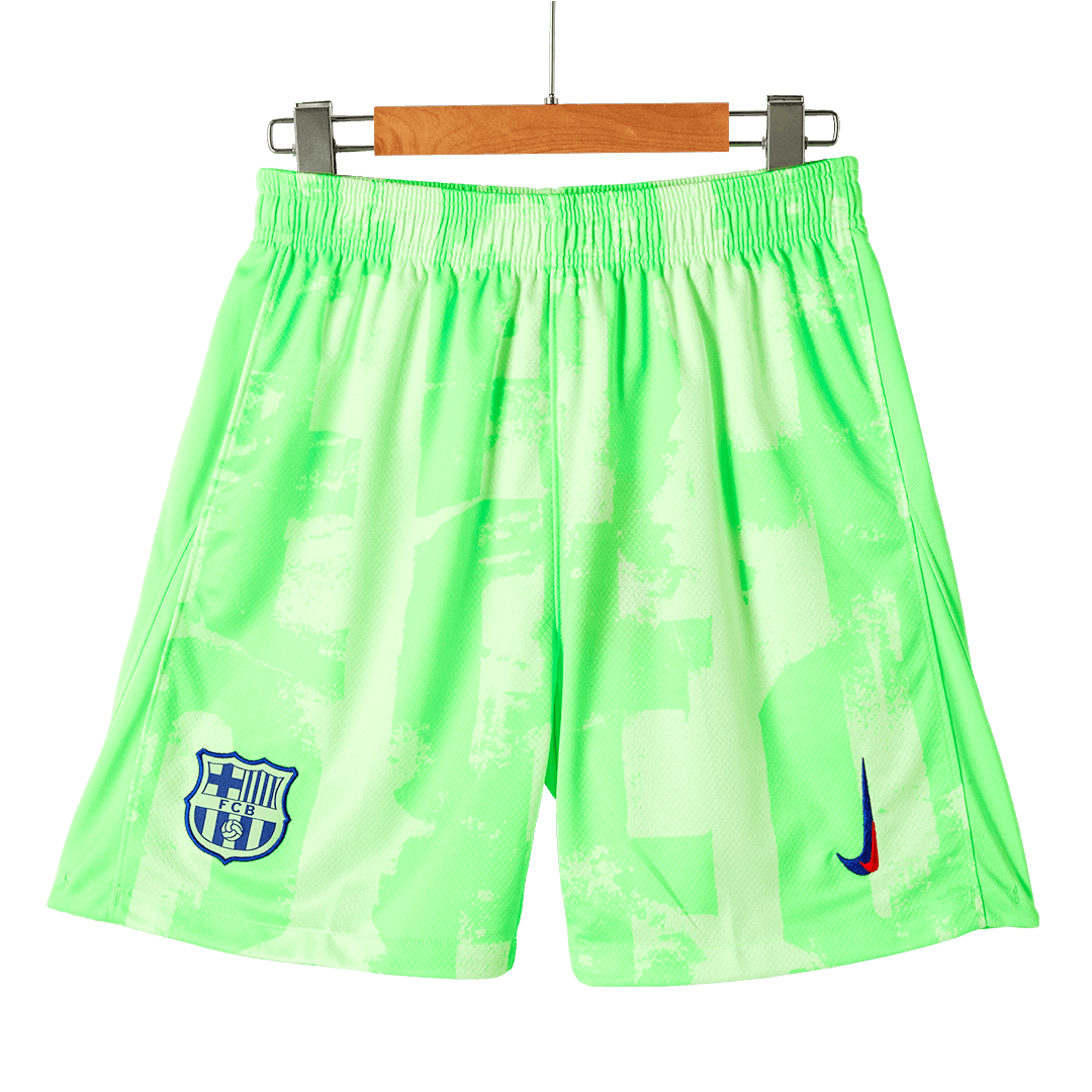 Barcelona Third Away Soccer Shorts - Soccerdeal