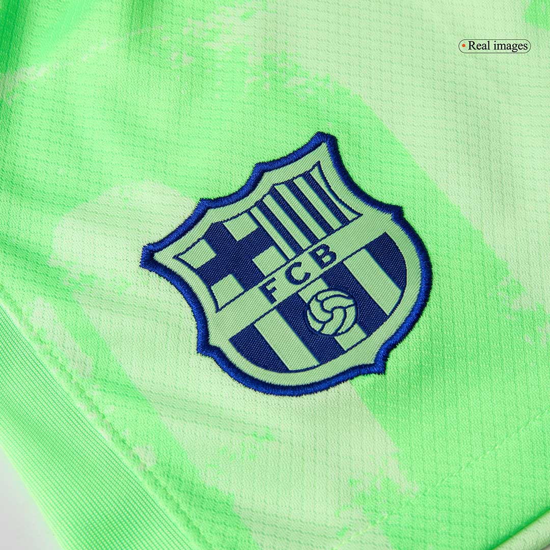 Barcelona Third Away Soccer Shorts - Soccerdeal