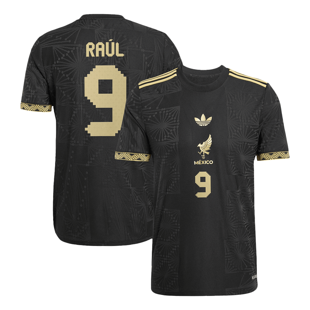 Authentic RAÚL #9 Mexico Third Away Soccer Jersey 2025 - Gold Cup - Soccerdeal