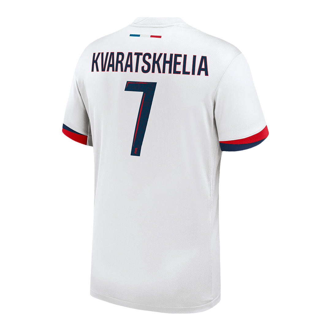 KVARATSKHELIA #7 PSG Away Soccer Jersey - Soccerdeal