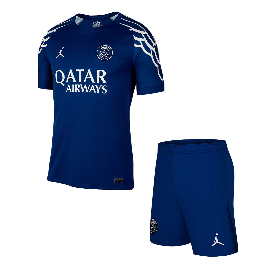 PSG Fourth Away Soccer Jersey Kit(Jersey+Shorts) - Soccerdeal