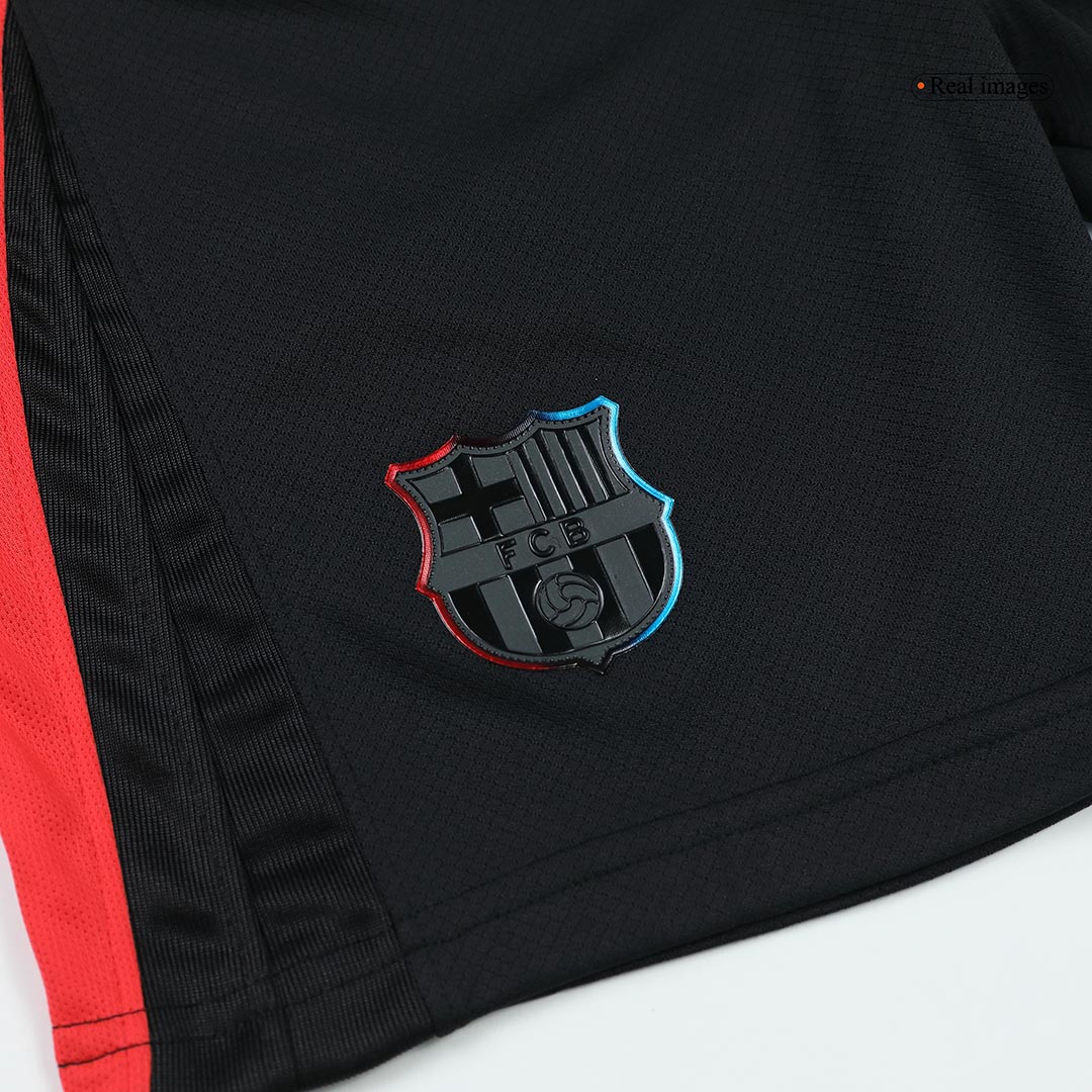 Kid's Barcelona Away Soccer Jersey Kit(Jersey+Shorts) - Soccerdeal