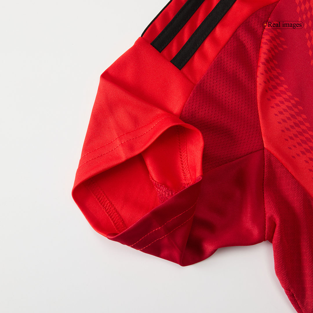 Kid's Bayern Munich Home Soccer Jersey Kit(Jersey+Shorts) - Soccerdeal