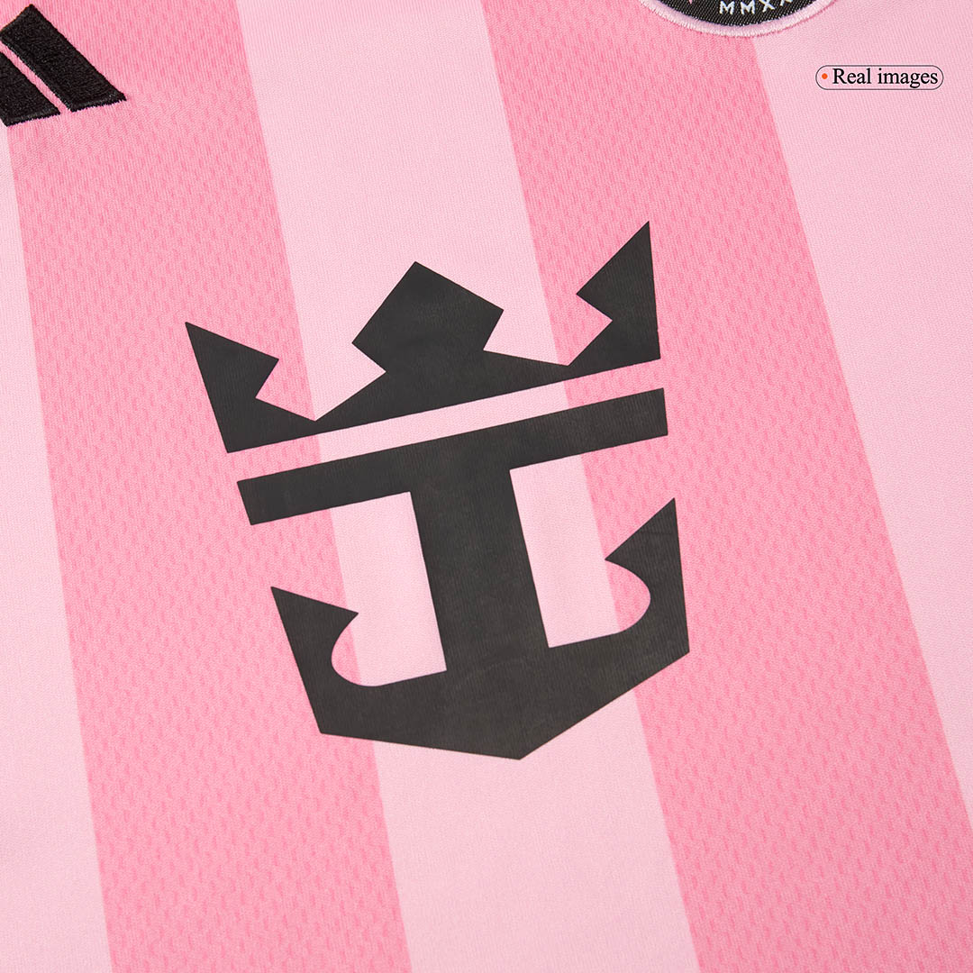 Kid's Inter Miami CF Home Soccer Jersey Kit(Jersey+Shorts) 2025 - Soccerdeal