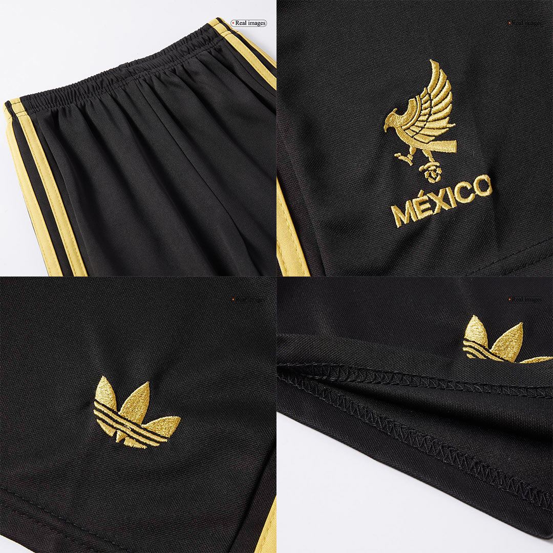 Kid's Mexico Third Away Soccer Jersey Kit(Jersey+Shorts) 2025 - Gold Cup - Soccerdeal