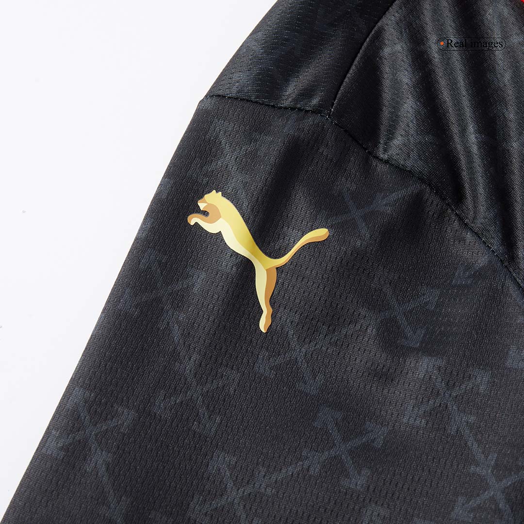 Kid's AC Milan Fourth Away Soccer Jersey Kit(Jersey+Shorts) - Soccerdeal