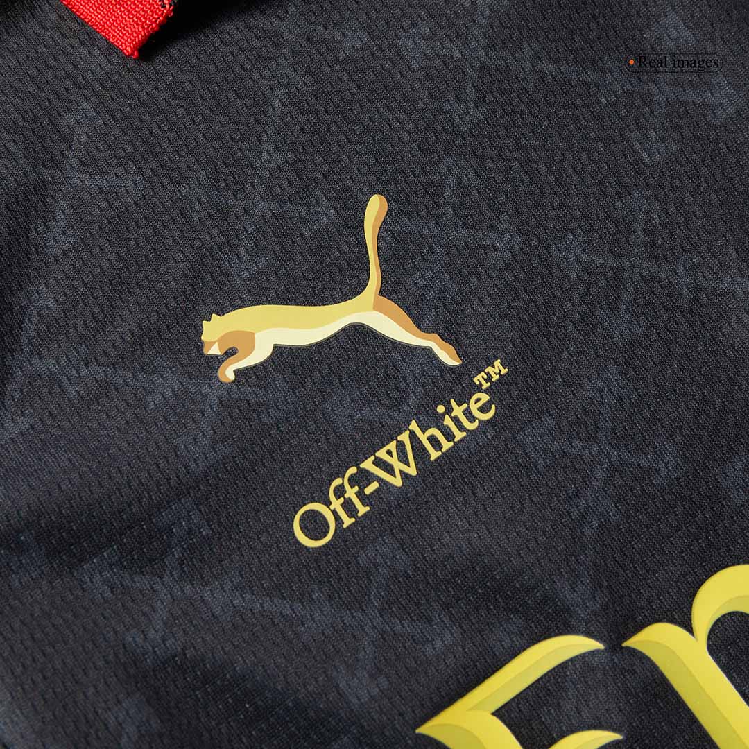 Kid's AC Milan Fourth Away Soccer Jersey Kit(Jersey+Shorts) - Soccerdeal