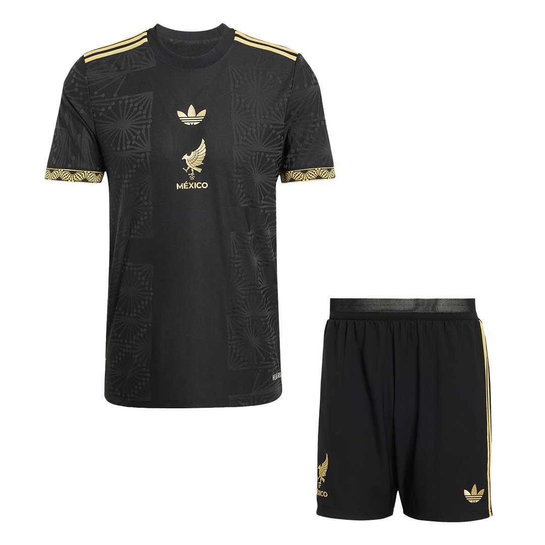 Authentic Mexico Third Away Soccer Jersey Kit(Jersey+Shorts) 2025 - Gold Cup - Soccerdeal