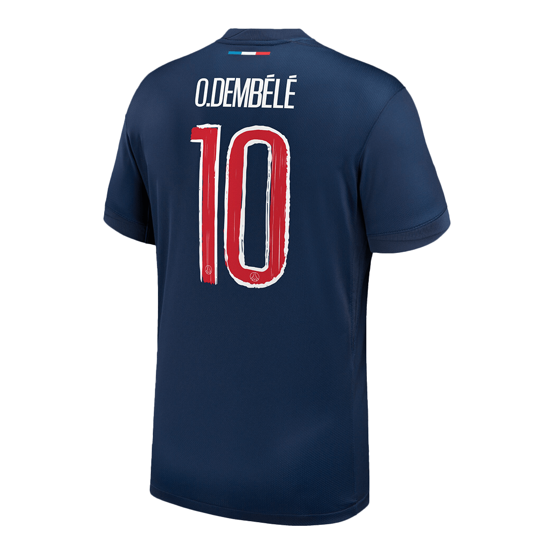 O.DEMBÉLÉ #10 PSG Home Soccer Jersey -UCL - Soccerdeal