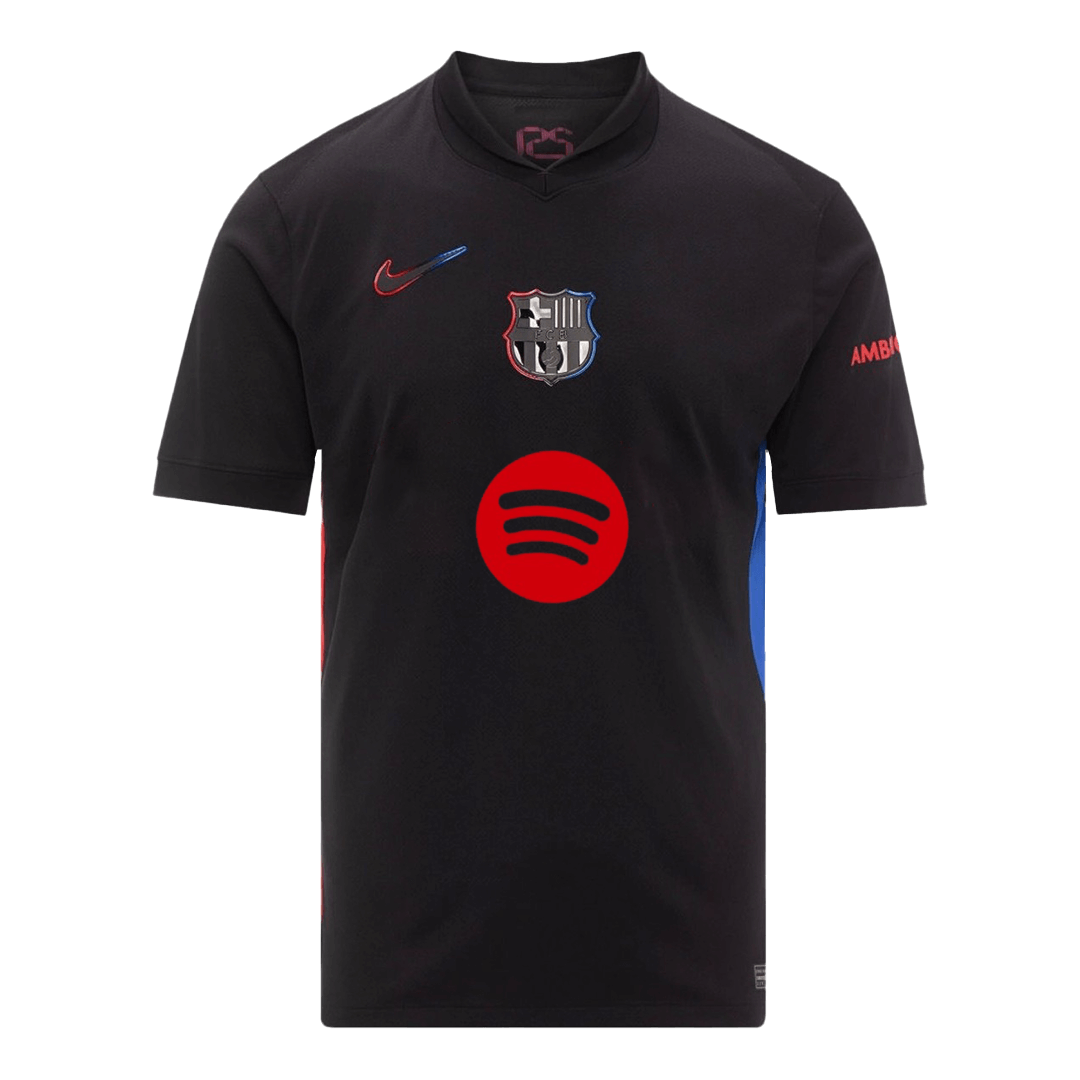 RAPHINHA #11 Barcelona Away Soccer Jersey -UCL - Soccerdeal
