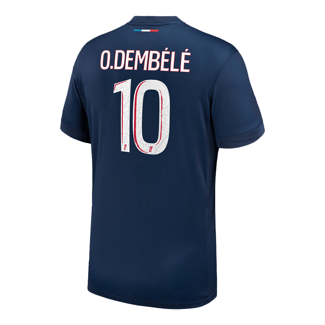 O.DEMBÉLÉ #10 PSG Home Soccer Jersey - Soccerdeal