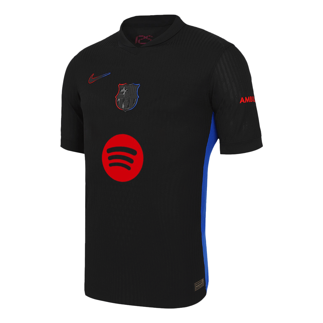 RAPHINHA #11 Barcelona Away Soccer Jersey - UCL (Spotify Logo Without Text) Player Version - Soccerdeal
