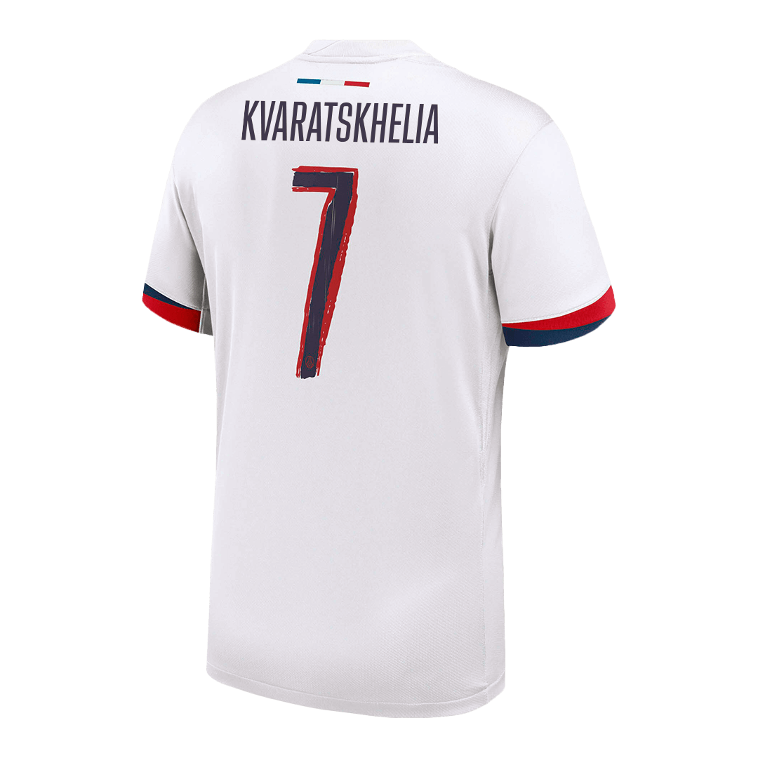 KVARATSKHELIA #7 PSG Away Soccer Jersey - UCL - Soccerdeal