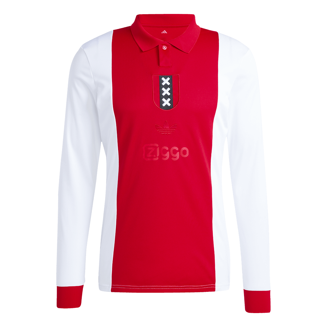 Ajax Long Sleeve Soccer Jersey - 125th Anniversary - Soccerdeal