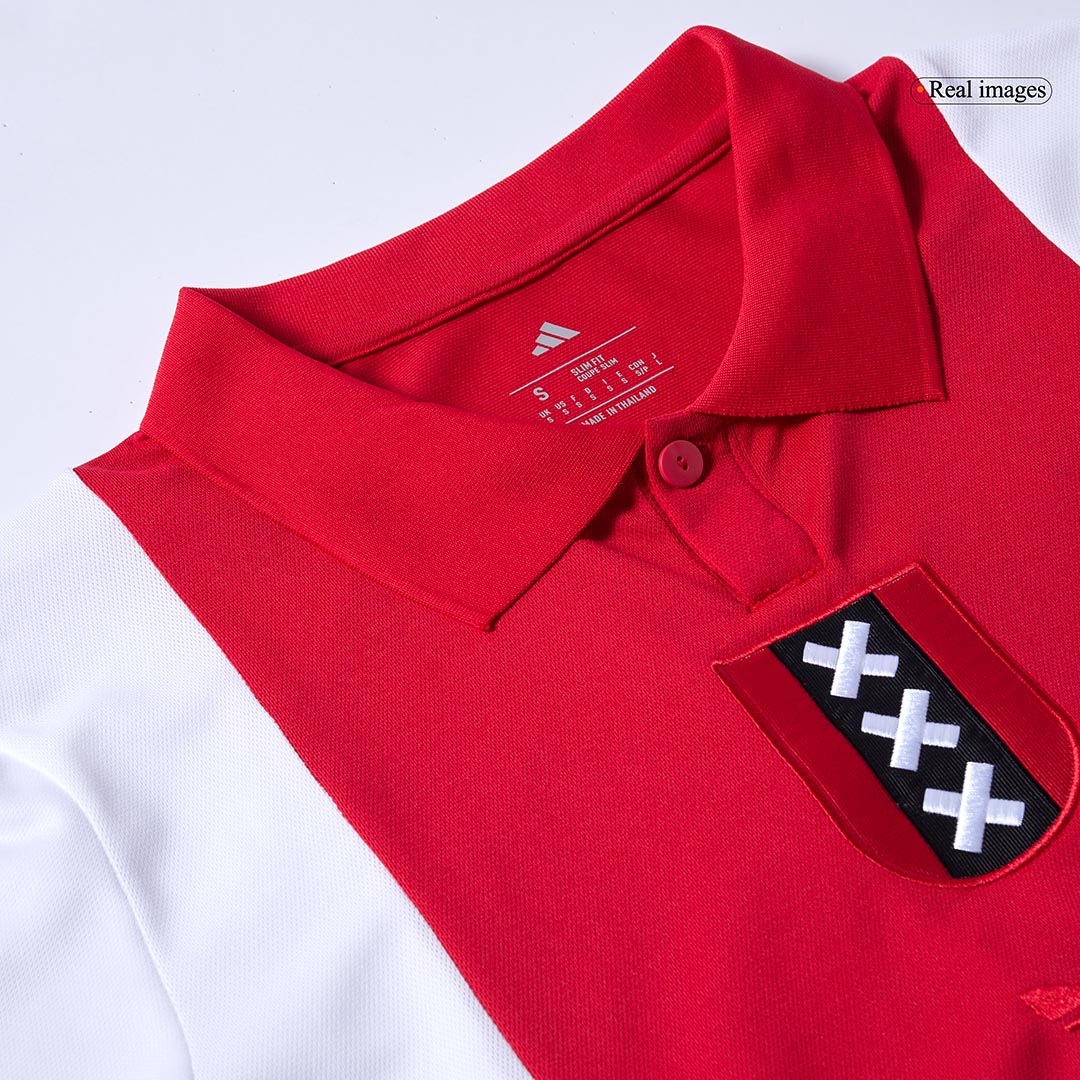 Ajax Long Sleeve Soccer Jersey - 125th Anniversary - Soccerdeal