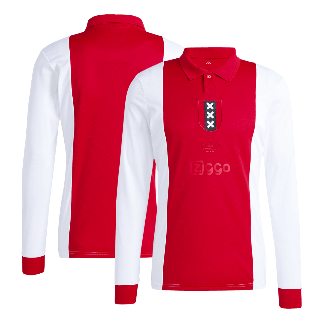 Ajax Long Sleeve Soccer Jersey - 125th Anniversary - Soccerdeal