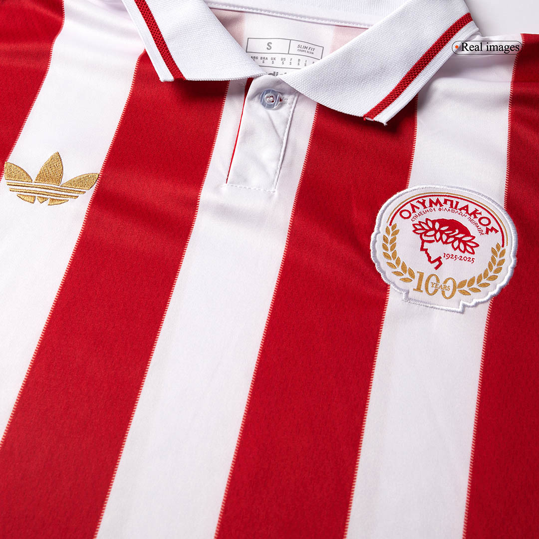 Olympiakos 100th Anniversary Soccer Jersey - Soccerdeal