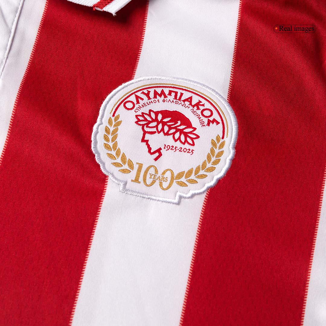 Olympiakos 100th Anniversary Soccer Jersey - Soccerdeal