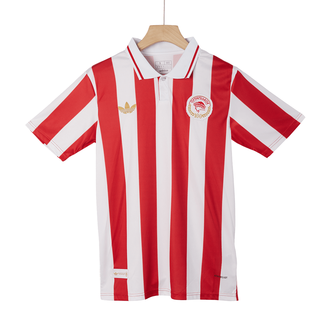 Olympiakos 100th Anniversary Soccer Jersey - Soccerdeal